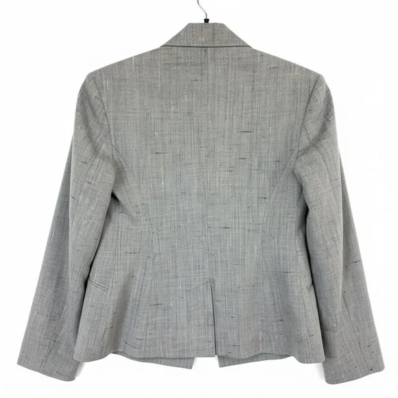 Zara Tailored Gray Blazer EUC Structured Fit Size XS - Picture 3 of 13